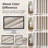 Graciella Thermal Insulated Faux Linen Textured 100% Blackout Curtains for Bedroom Living Room Back Tab/Rod Pocket-1820785314-1820785322
