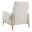 Fauteuil inclinable manuel rembourré (ensemble de 2)-129179751