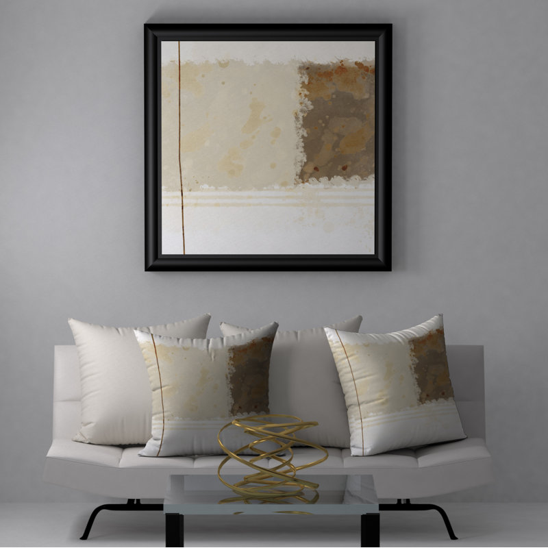  Housse et insert de coussin décoratif Royal Royal, 18" x 18"