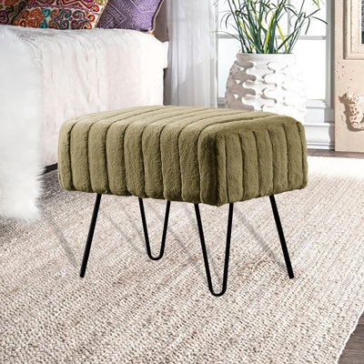 Repose-pieds standard rectangulaire de 19 po de largeur Defranco