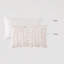 Housse de coussin en coton Chanterelle, crème