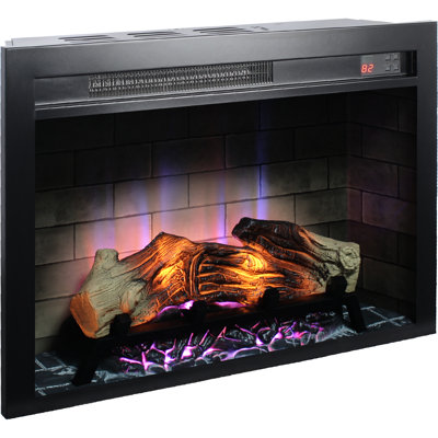 5.56 Inch Wide Electric Fireplace Insert: Heating 28 Fireplace: Transform Your Room With Warmth