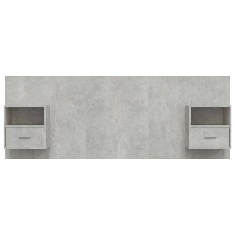 Headboard, Grey, Small Double (4')