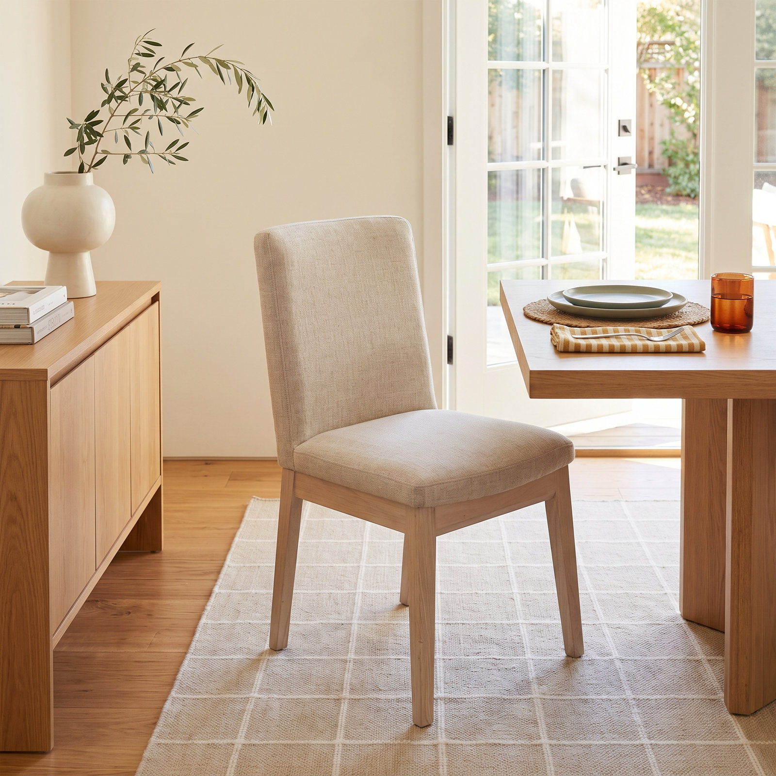 Jewett Dining Chair, White