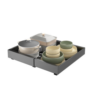 Kitchen Pull Out Cabinet Organizer,Expandable Sliding Out Drawer,1 Pack