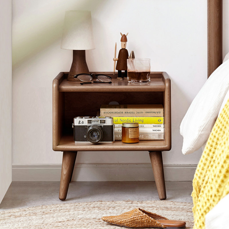 Armoire de chevet en bois massif Pure