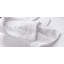 Tapis de bain doux réversible 100% coton blanc, lavable à la machine et durable (paquet de 2) - 17 x 24 po + 21 x 34 po