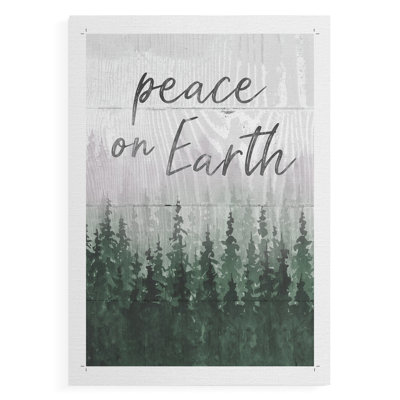 Peace on Earth -Canvas Print Only - NOT FRAMED