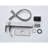 Waterfall - Style Single Handle Bathroom Faucet With Pop Up Drain, No Overflow, Stainless Steel Material, Corrosion Surface, Gentle Flow, Ideal For Sinks Without Overflow Holes Spout And Steel,