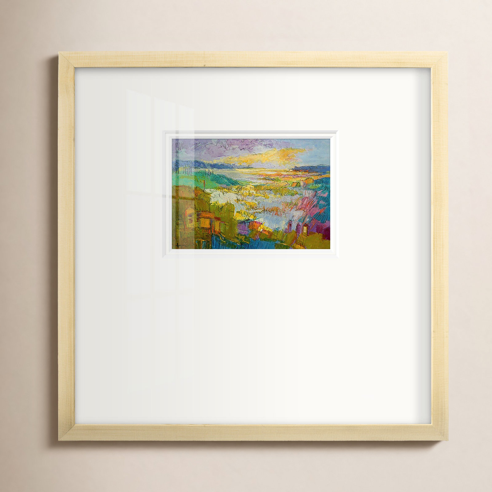 Diamond Girl Dances, 21" H x 21" W x 1.25" D