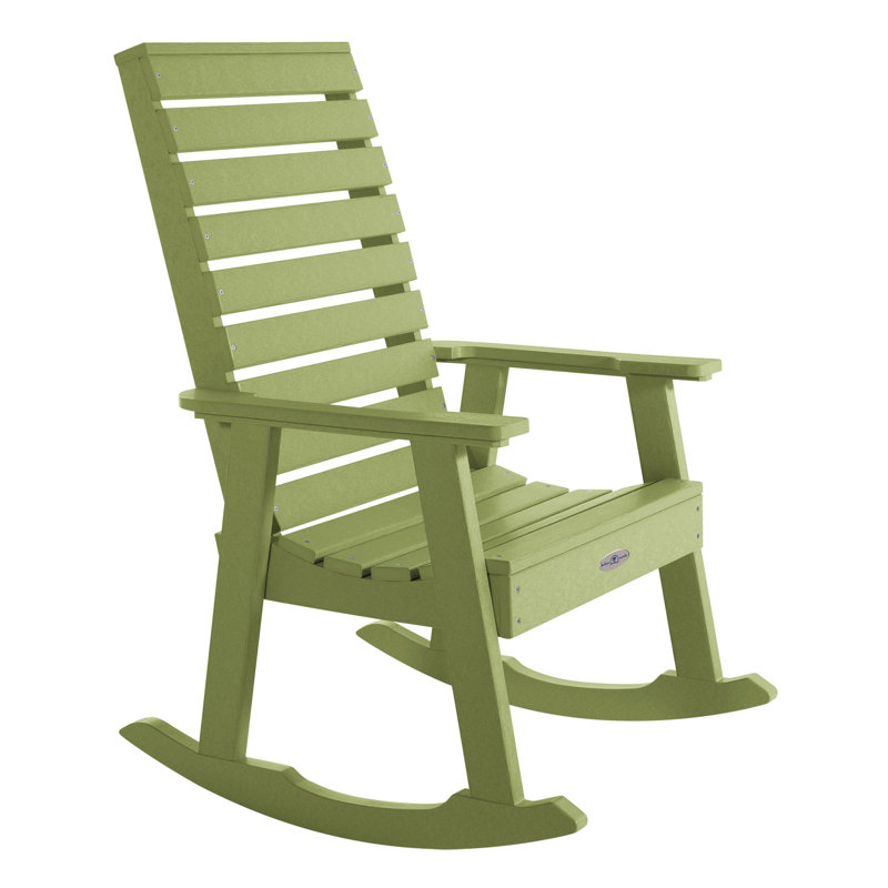 Chaise berçante Deloren, Vert