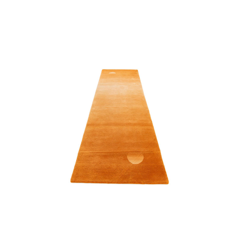 Tapis de couloir jaune Jacoby