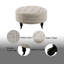 Repose-pieds en tissu avec roulettes Upendo