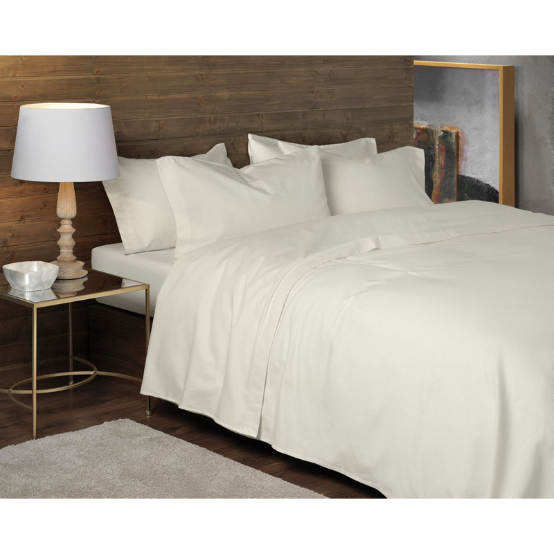 Casey-Lea 100% Cotton Pillow Case, Cream