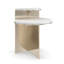 Touche' Light Stone End Table