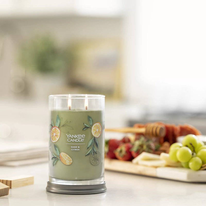 Signature Sage & Citrus Scented Tumbler Candle, Large