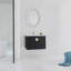 Meuble-lavabo à fermeture en douceur avec lavabo, pour petite salle de bain-125539038-125539040