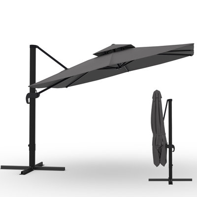 10x10 ft Cantilever Patio Umbrella