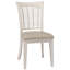 Chaise d'appoint blanche Hartling
