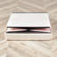 Castlehaven 38cm Square Flat Velvet Storage Ottoman