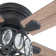 Ferster 52'' 5-Blade Flush Crystal Ceiling Fan with Light Kit and Remote Control Included