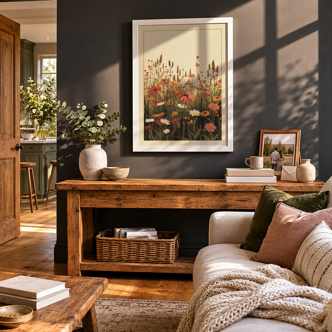 Wildflower Meadow Botanical - Framed Print