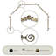Tringle à rideaux simple réglable 0,81 po Hebbville-1543861041-1481882393