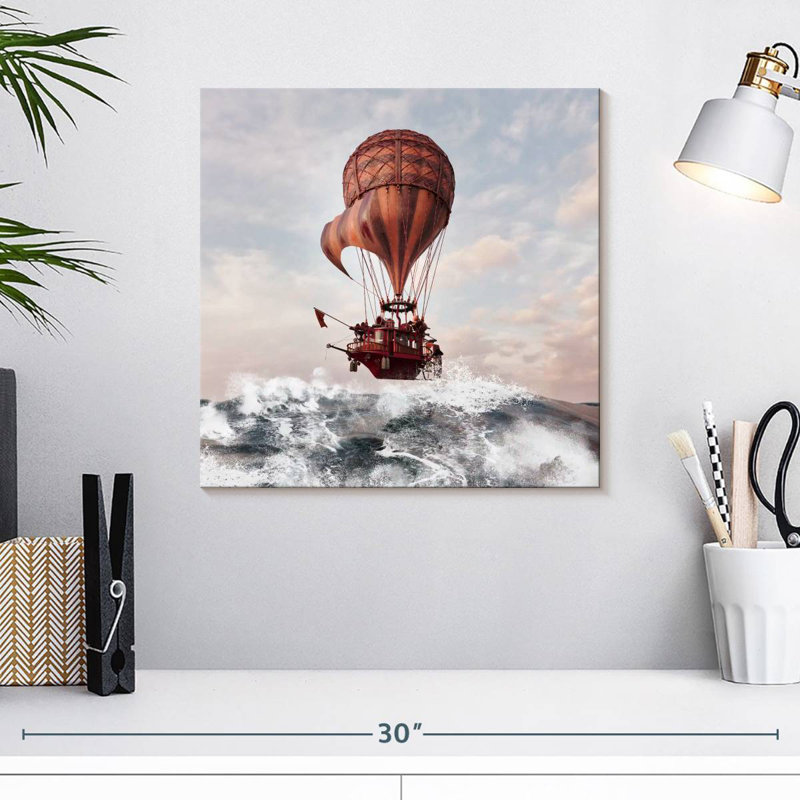 Vieux dirigeable Steampunk Mehar