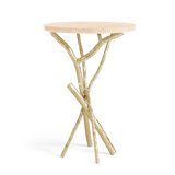 Brindille Wood Top Accent Table
