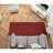 Togut Geometric Tufted Chili Red Area Rug-624618298