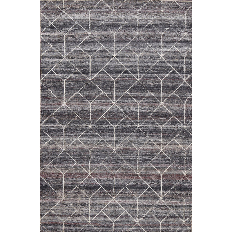 One-of-a-Kind 4'1" X 5'10" New Age Area Rug in