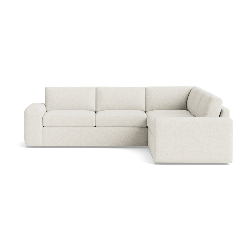 The OG Sectional, Right Hand Facing, Performance Weave - Spa