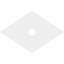 16"W x 10 5/8"H x 2"ID x 5 1/2"C x 1"P Diamond Architectural Grade PVC Contemporary Ceiling Medallion-36072877