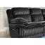 Fauteuil inclinable électrique WINSTON BLACK avec DEL