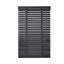 Faux Wood Venetian Blinds with Fabric Tape, Moisture-Resistant Horizontal Slats & Cord Control for Windows-70077834-70077838