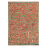 Moroccan Hand Knotted Silk Area Rug