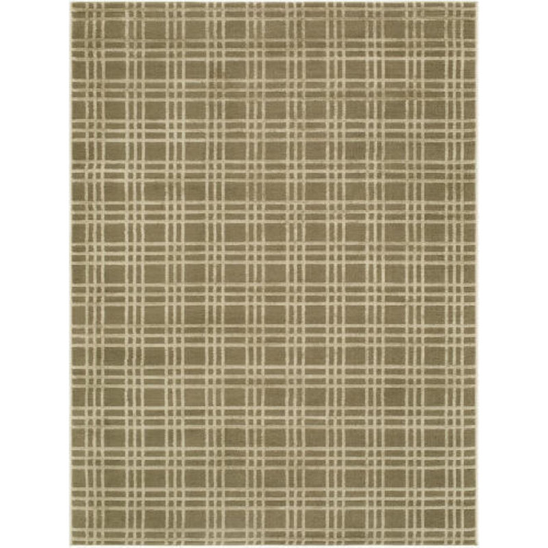 Brugge Area Rug, Rectangle 7'10" x 10', Green