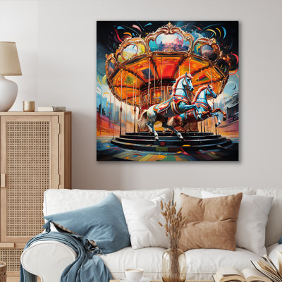 " Carousel Horses I "