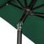 Parasol de marché rectangulaire éclairé 6 pi 6 po x 10 pi Lochala-2084984845