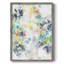 «Wall Flower Patterns II», reproduction encadrée - bois massif-1121631400