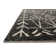 Tapis noir Aparicio Southwestern