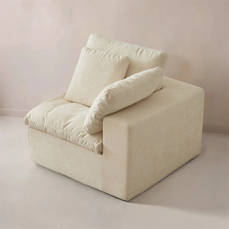 H-022-LEFT ARMREST-K3207-2 Compressed Compression Sofa