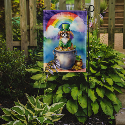 Double Sided 15.5'' H x 11.25'' W Polyester St Patrick's Day Garden Flag