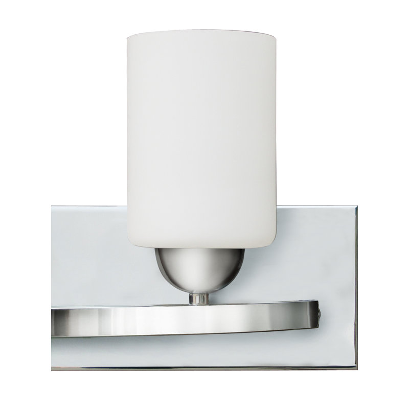 Éclairage pour salle de bain 3 lumières Jurgens, Chrome