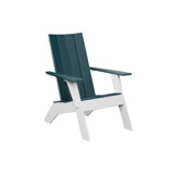 Berlin Gardens Nordic Marine With Matte White Base Adirondack Chair