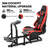 Inbox Zero Adjustable Ergonomic PC & Racing Game Chair with Built-in Speakers