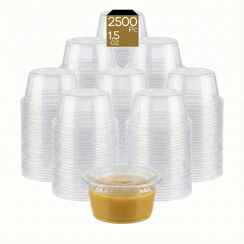 Portion Cup (PP), 1.5oz, 2500-Pack