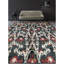 Hand-Knotted High-Quality Dark Green Area Rug