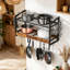 Iron Rectangle Wall Mounted Pot Rack