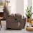 Microfiber/Microsuede and Wood Frame Power Lift Recliner with Heated Massage -1892426927